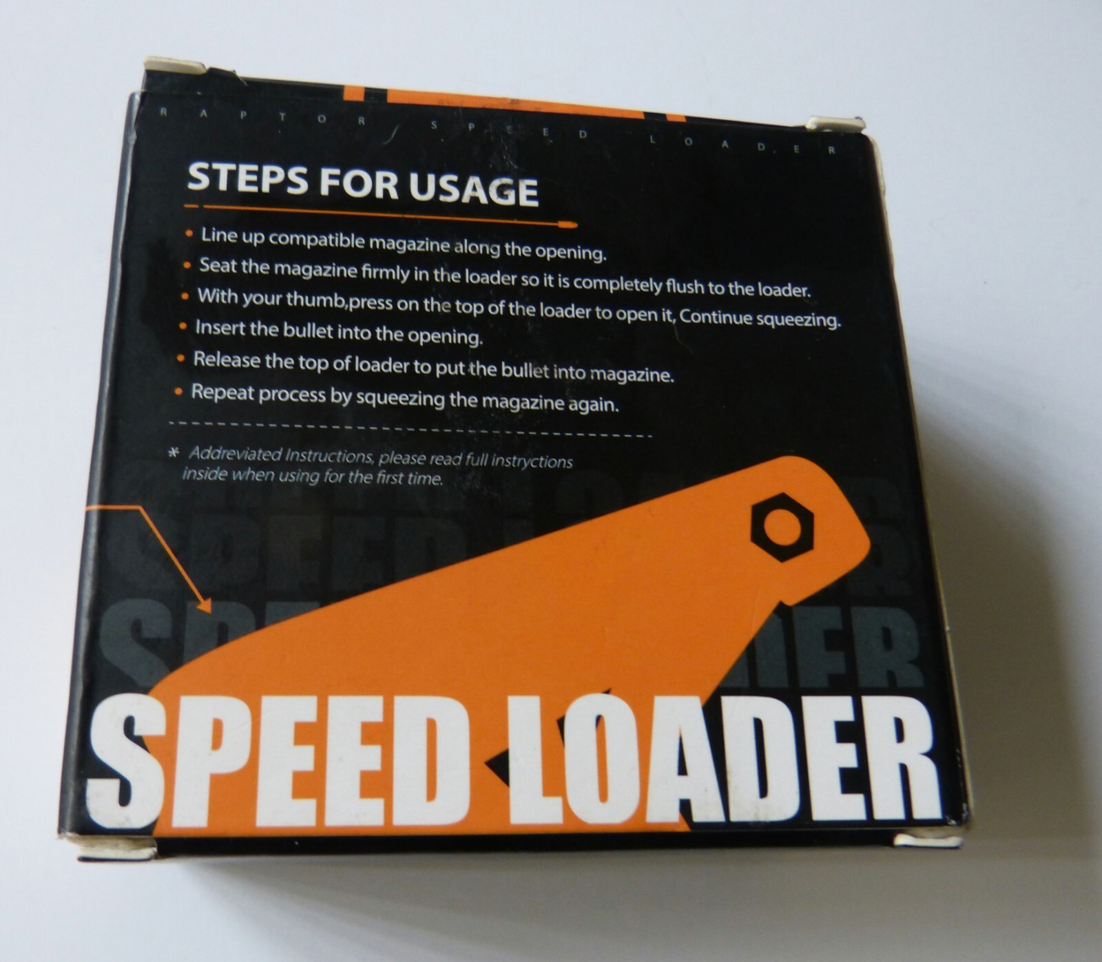 Harlloc Arms Raptor Speed Loader 9mm .357 Sig .380ACP