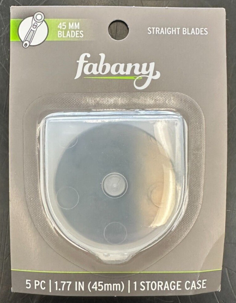 FABANY 45MM STRAIGHT BLADES 5PC (2013-6933)