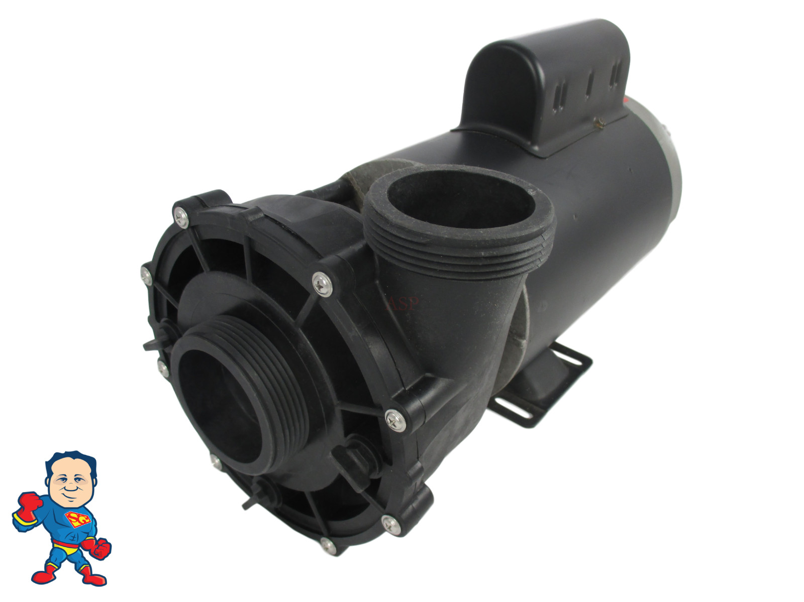 LX Pump WUA300 Spa Hot Tub  56Fr Intertek 2" X 2" 3HP 1 Speed 230V Video How To