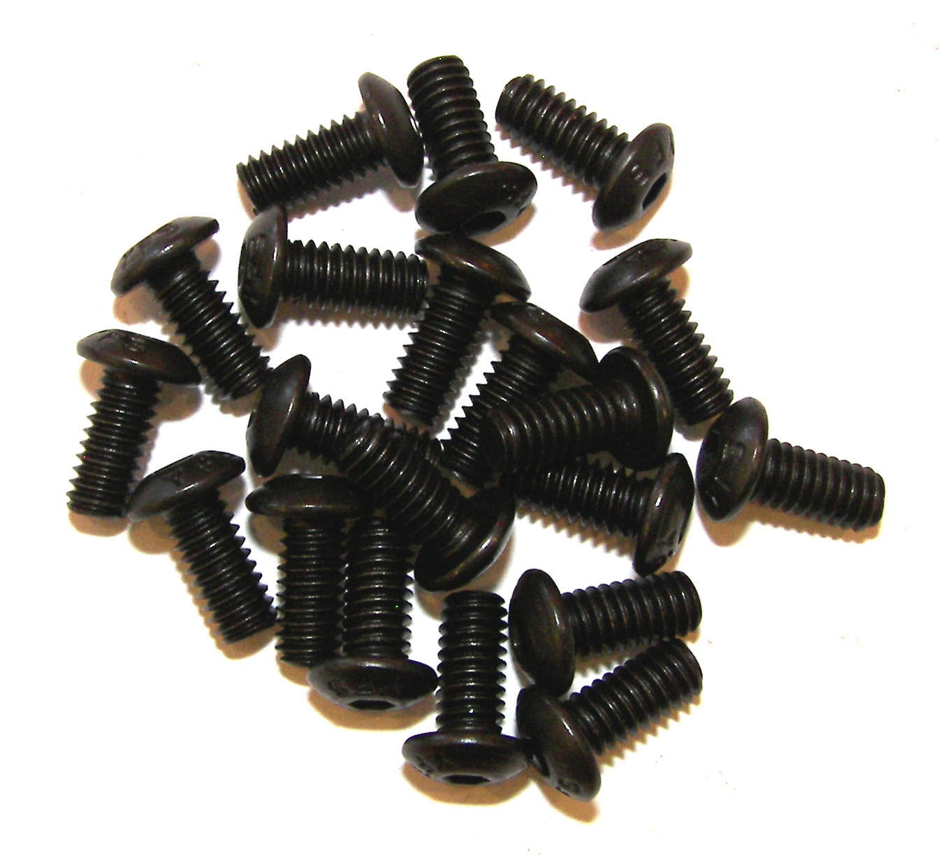 20 3/8" Tattoo Machine Buttonhead Screws , Lot Of 8-32 Screws Binder Parts USA