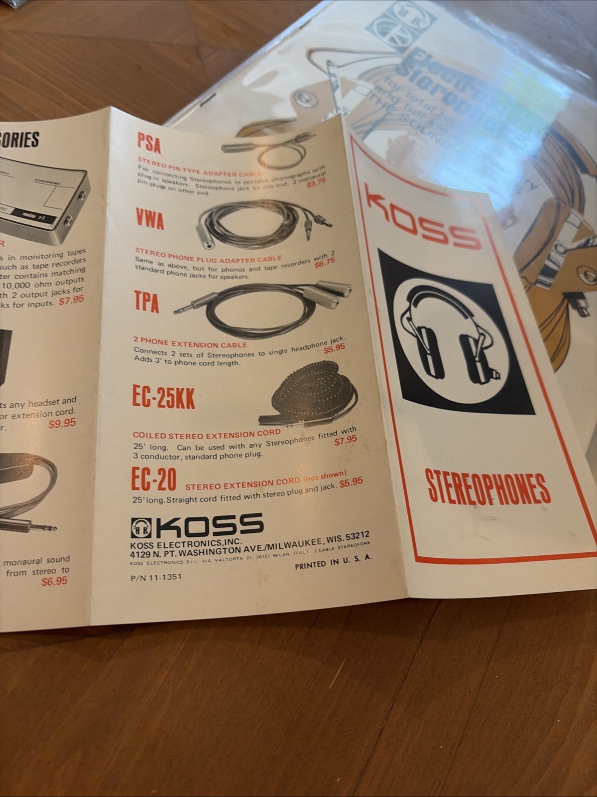 Koss Stereo phones Catalog (10pages)