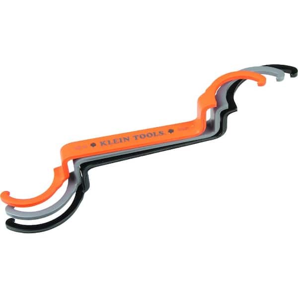 Klein Tools 3 Piece Conduit Lockout Wrench Set Tighten and Loosen Locknuts
