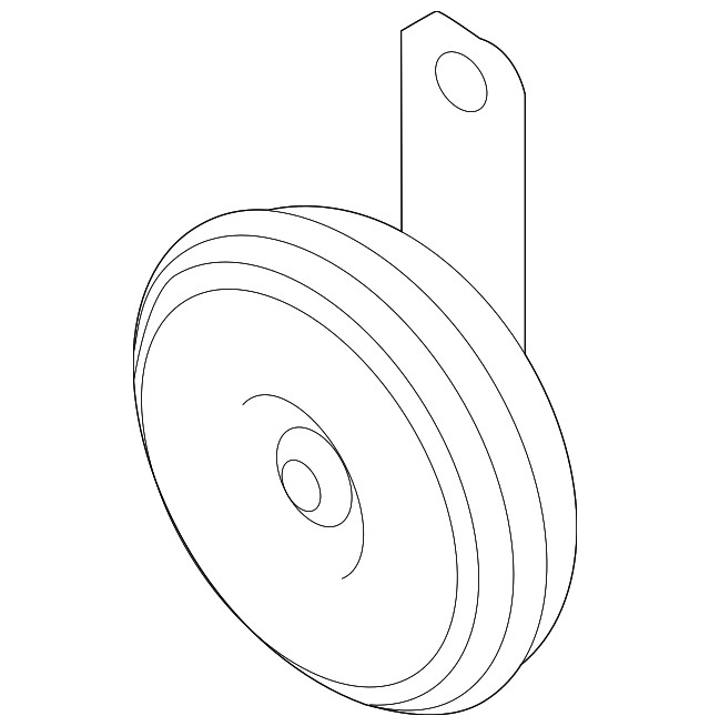 Genuine Subaru High Note Horn 86012FL040