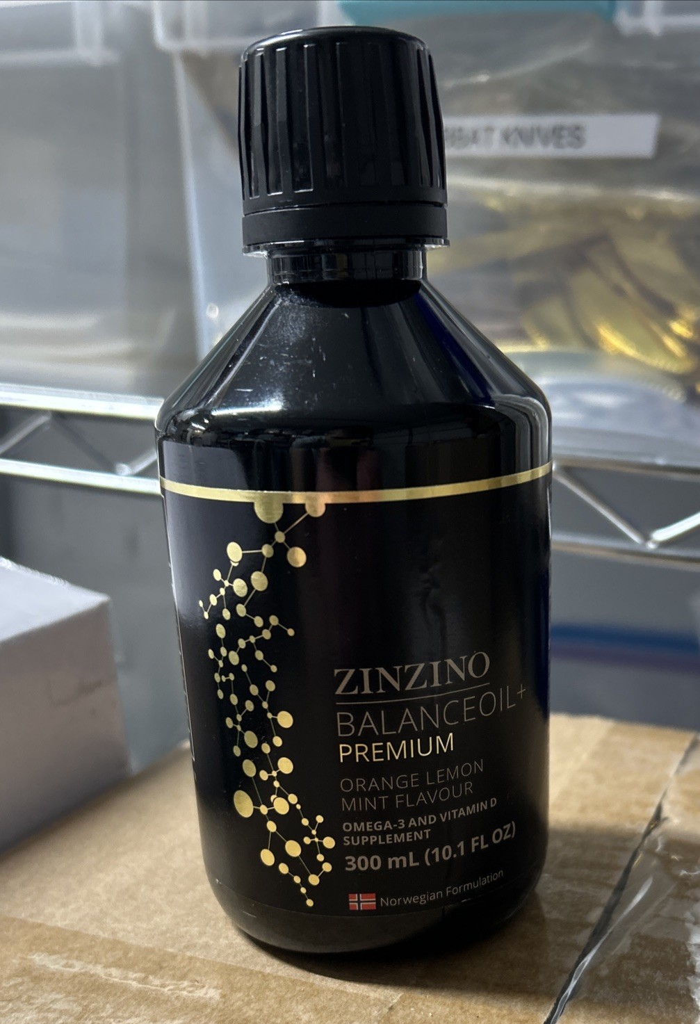 Zinzino - Balance Oil+ PREMIUM Orange Lemon Mint - 300 ml Exp 6/2027 New/Sealed!