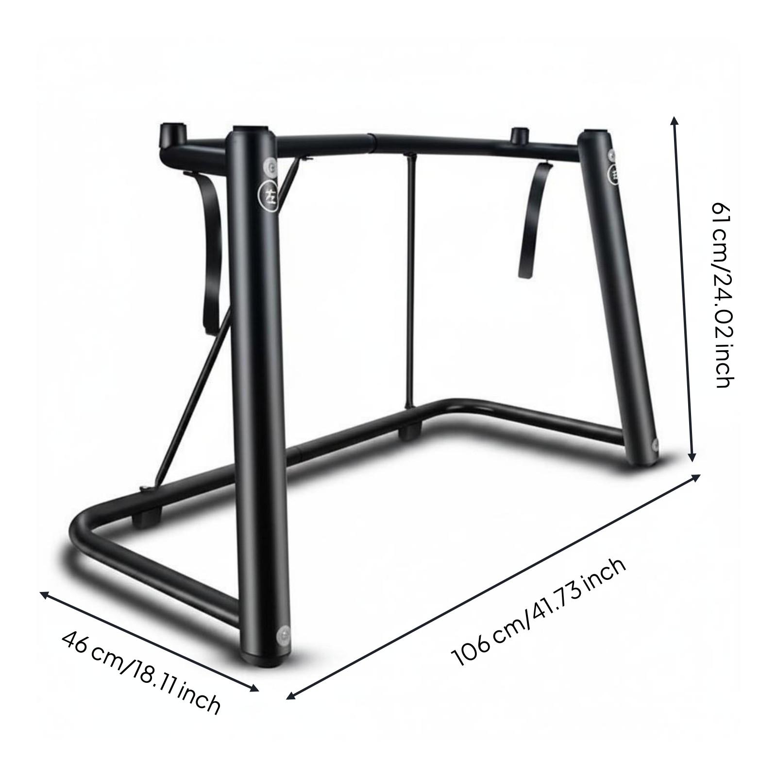 U-Shaped Keyboard Stand Stable Instrument Stand Metal for Stage