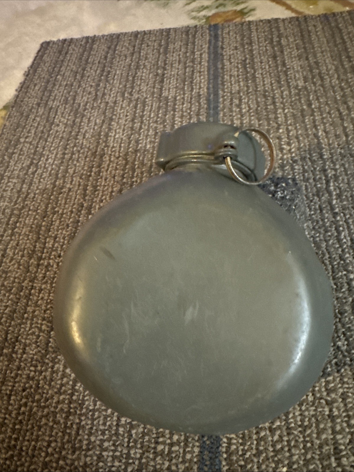 Vintage Hungarian M70 Army Drinking Flask Water Bottle Military Canteen 1QT OD