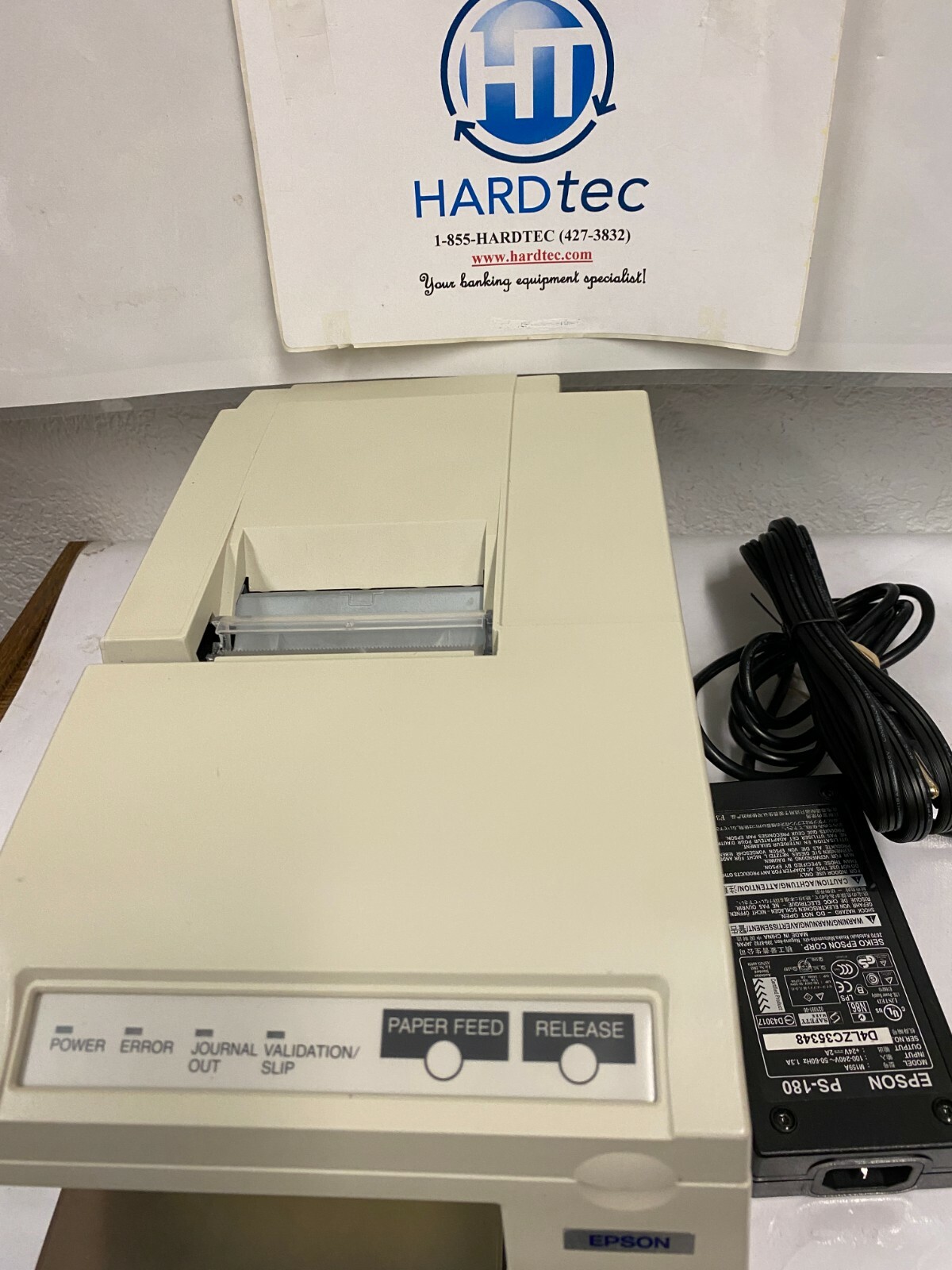 Epson TMU-375 bank receipt validation printer M63UA-serial interface Refurbished