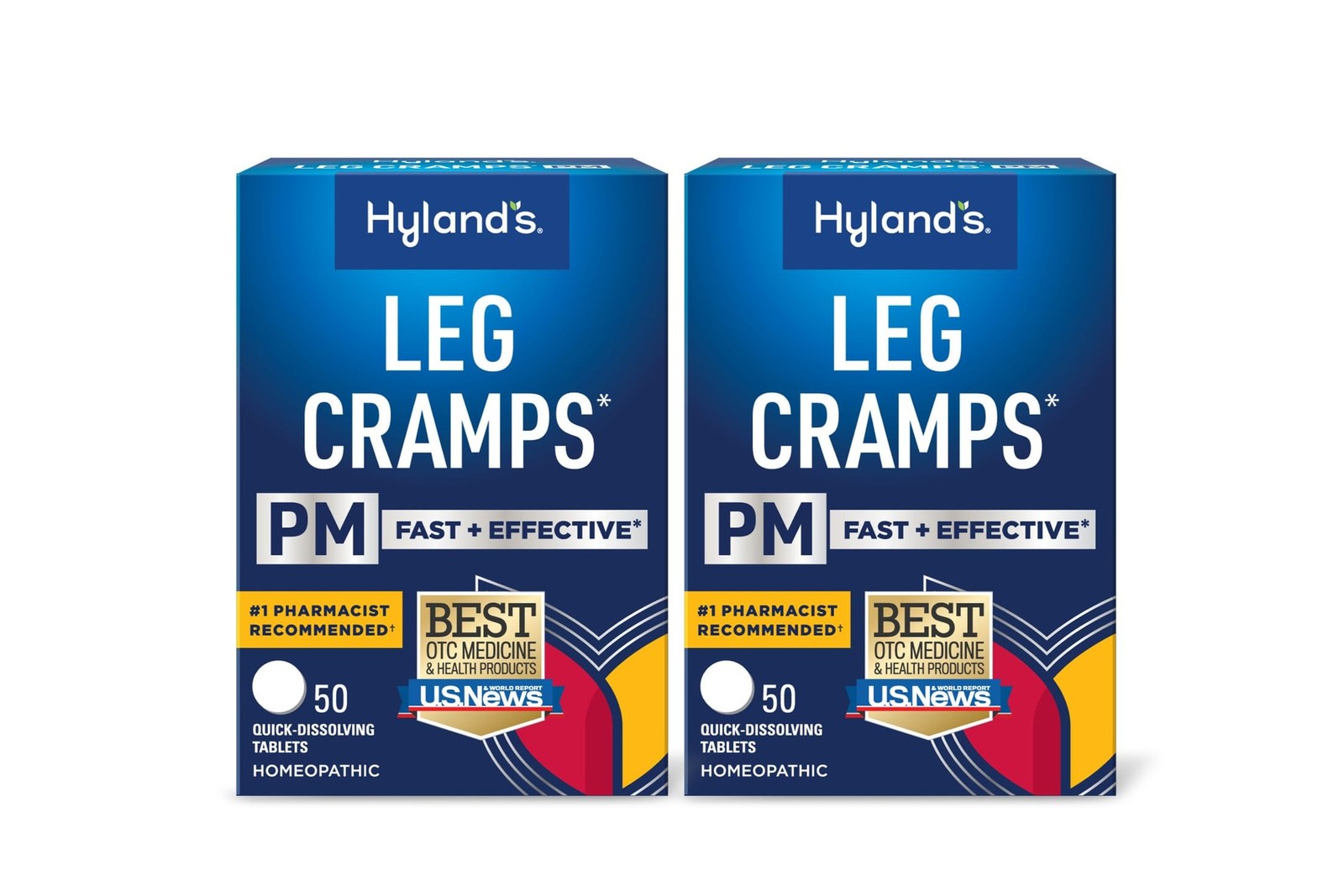 Hyland's Leg Cramps PM, Relief of Nighttime Leg, Calf, and Foot Cramps, 50 Qu...