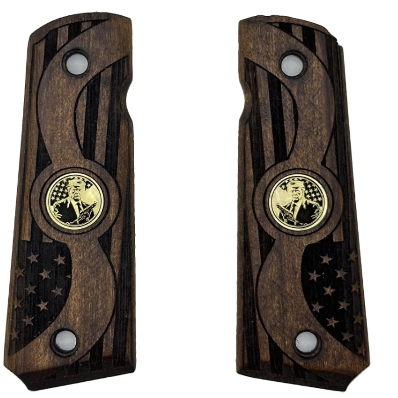 Colt 1911 Walnut Logo 1 - Multiple Colors