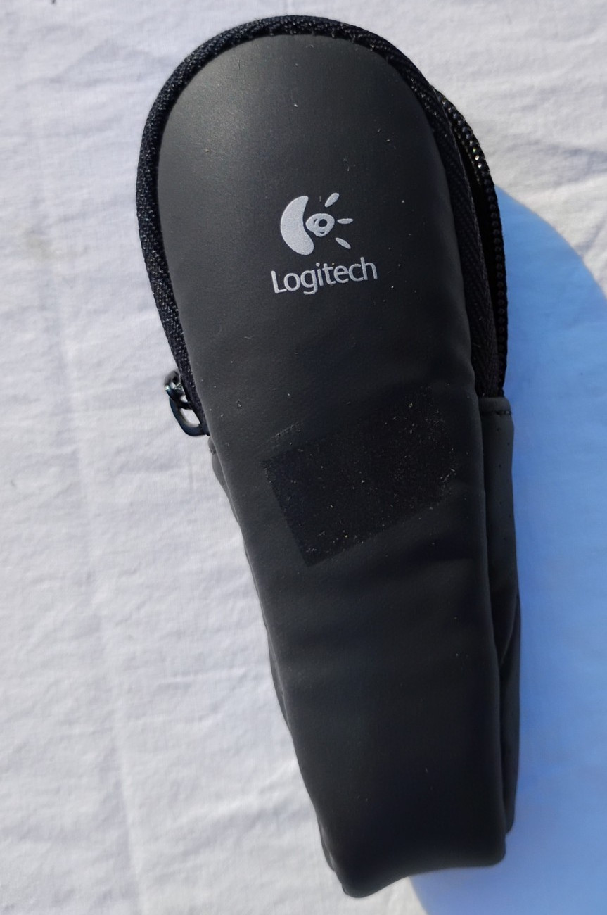 Logitech R-R0004 Wireless Laser Presentation Pointer Remote Black Case