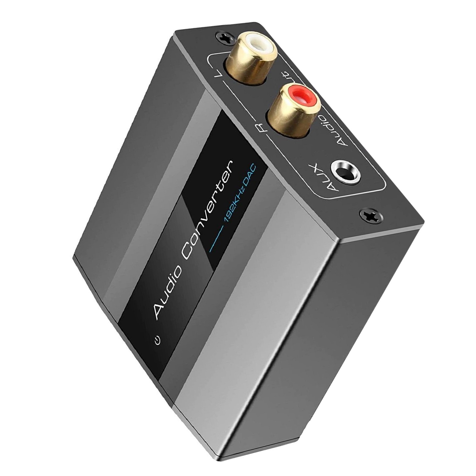 Digital Audio to Analog Audio Converter 192KHz DAC Converter With Jack Optical C