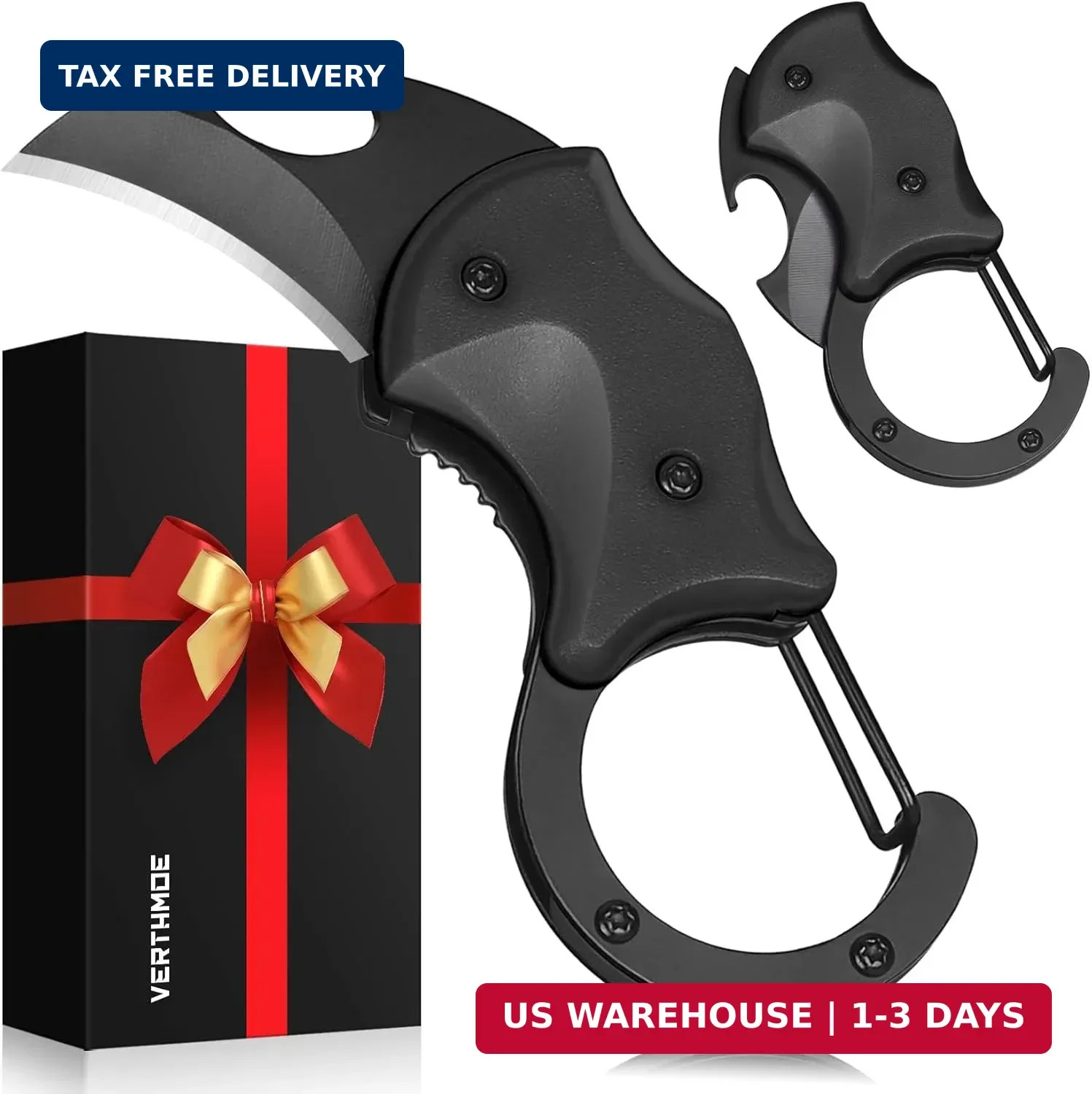 Christmas Stocking Stuffers Gifts for Men Him, Small Pocket Multitool Knife for