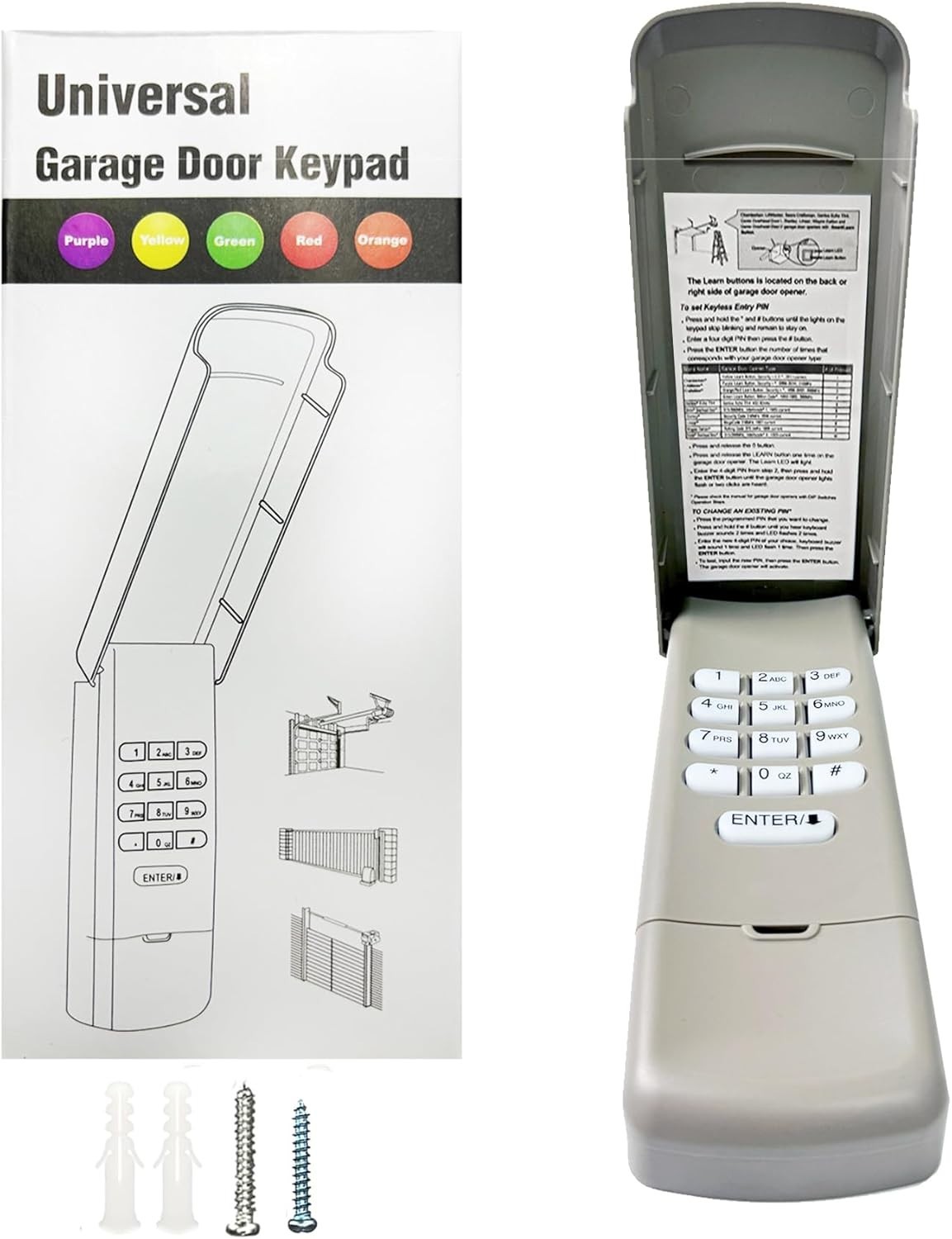 Universal Garage Door Opener Keypad 940EV-P2 940EV 940ESTD 940CD 940