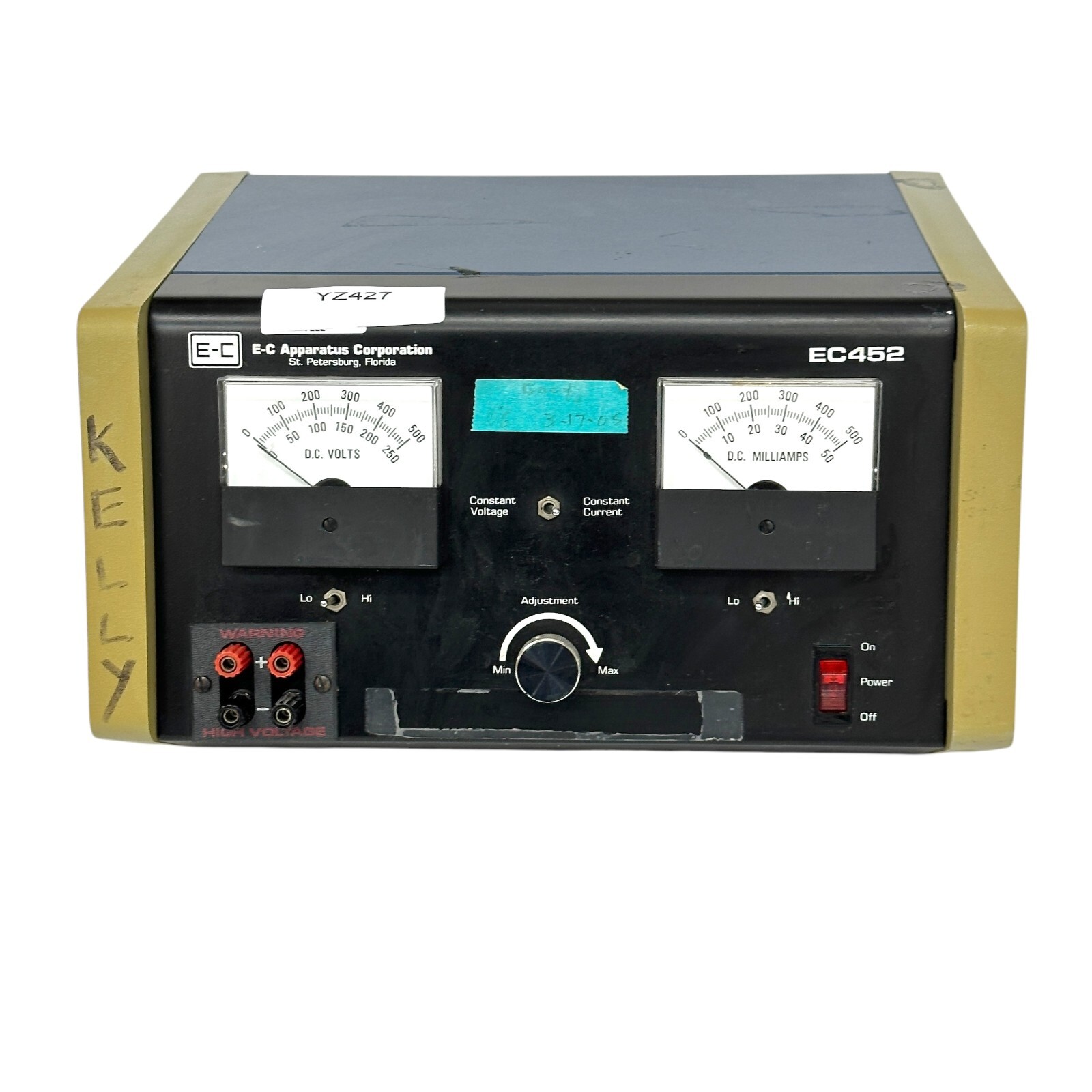 E-C Apparatus Corporation EC452 Electrophoresis Power Supply Made in USA, Tested