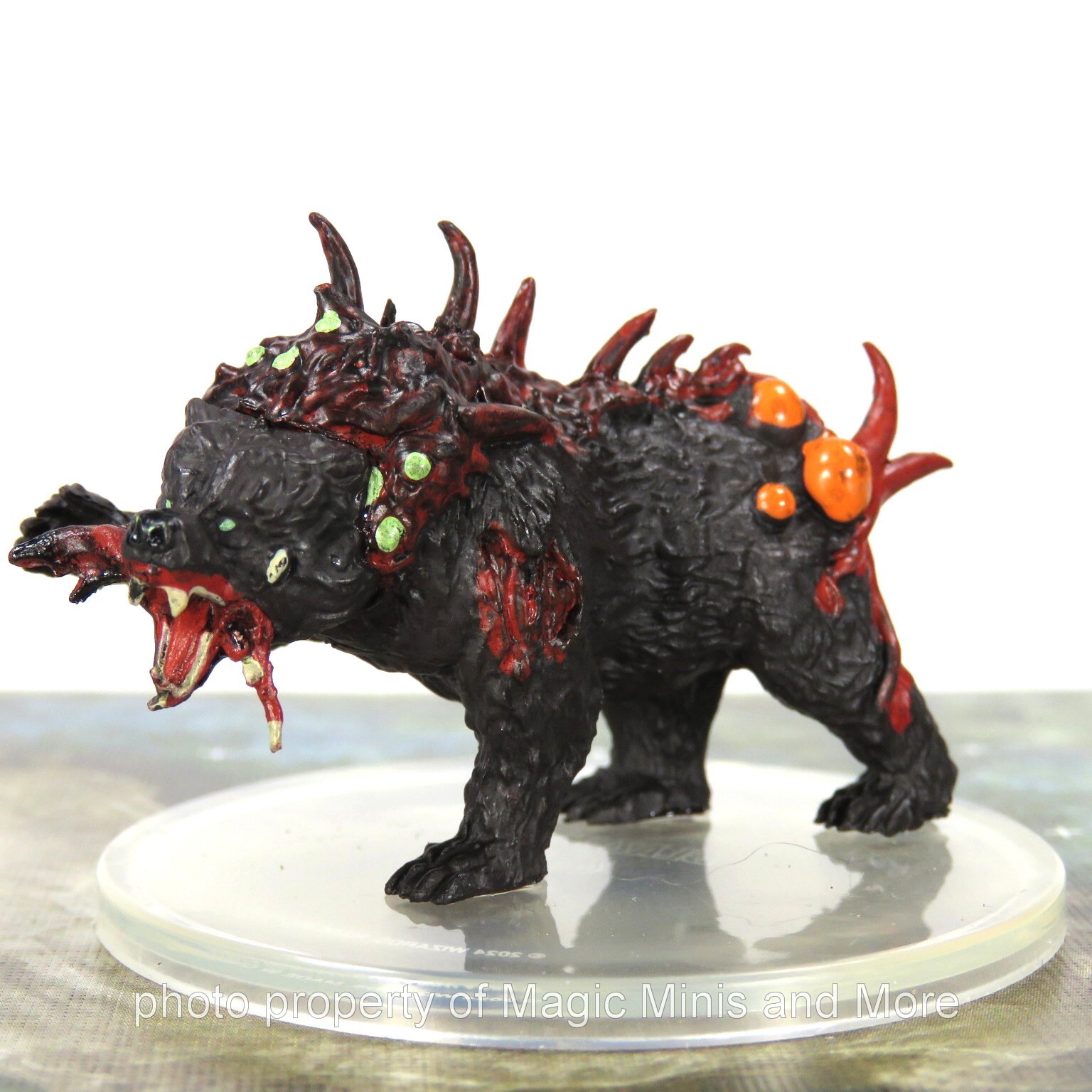 Vecna Eve of Ruin ~ BLAZEBEAR #22 D&D Icons Realms flaming tundra bear miniature