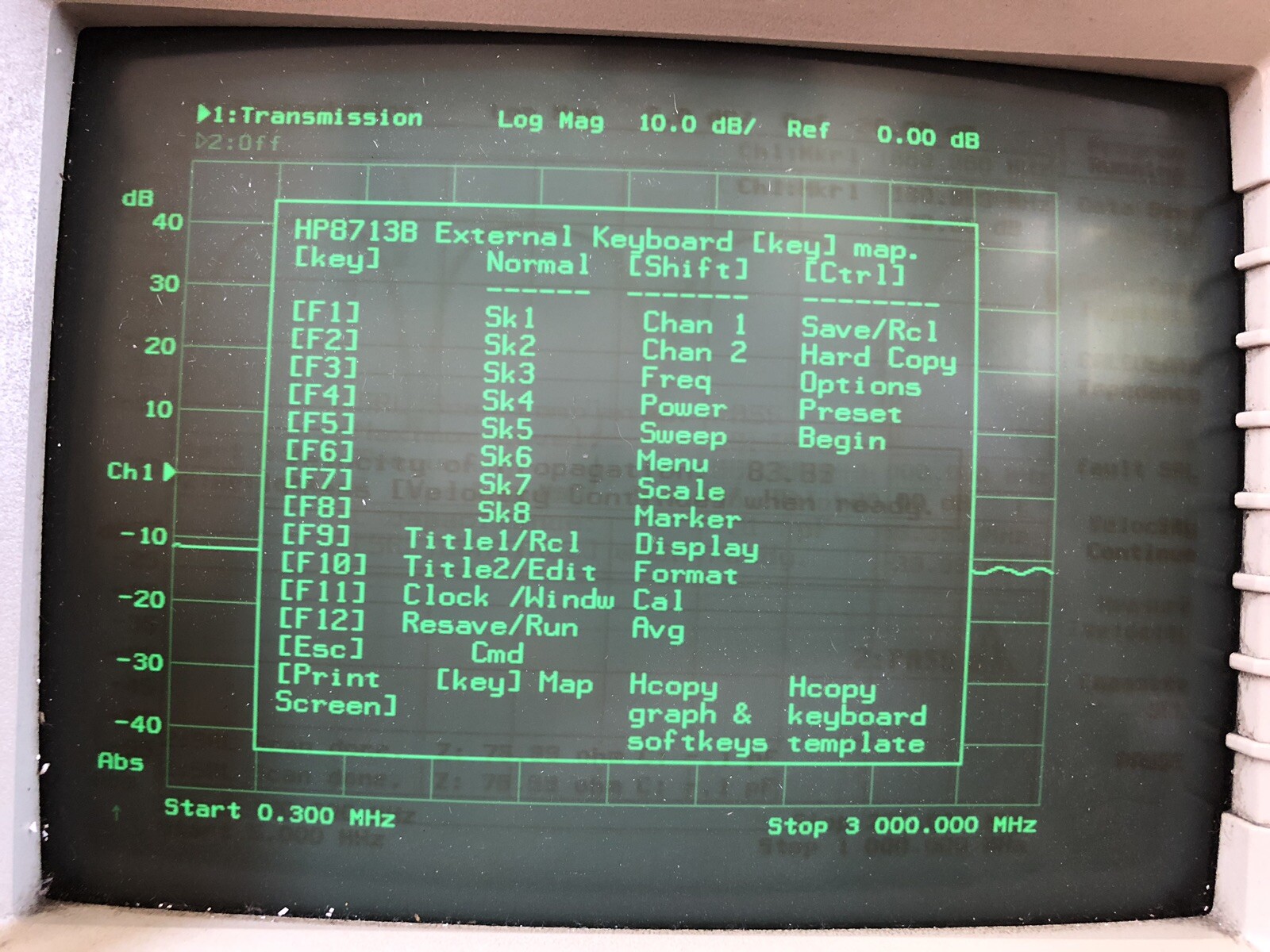 Hewlett Packard 8713B RF Network Analyzer