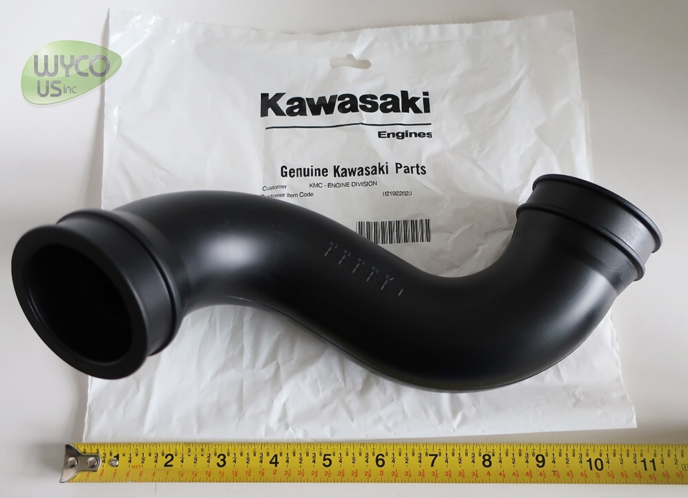 OEM AIR FILTER CASE HOSE, KAWASAKI FX651V, FX691V, FX730V, 921922623, 9DA