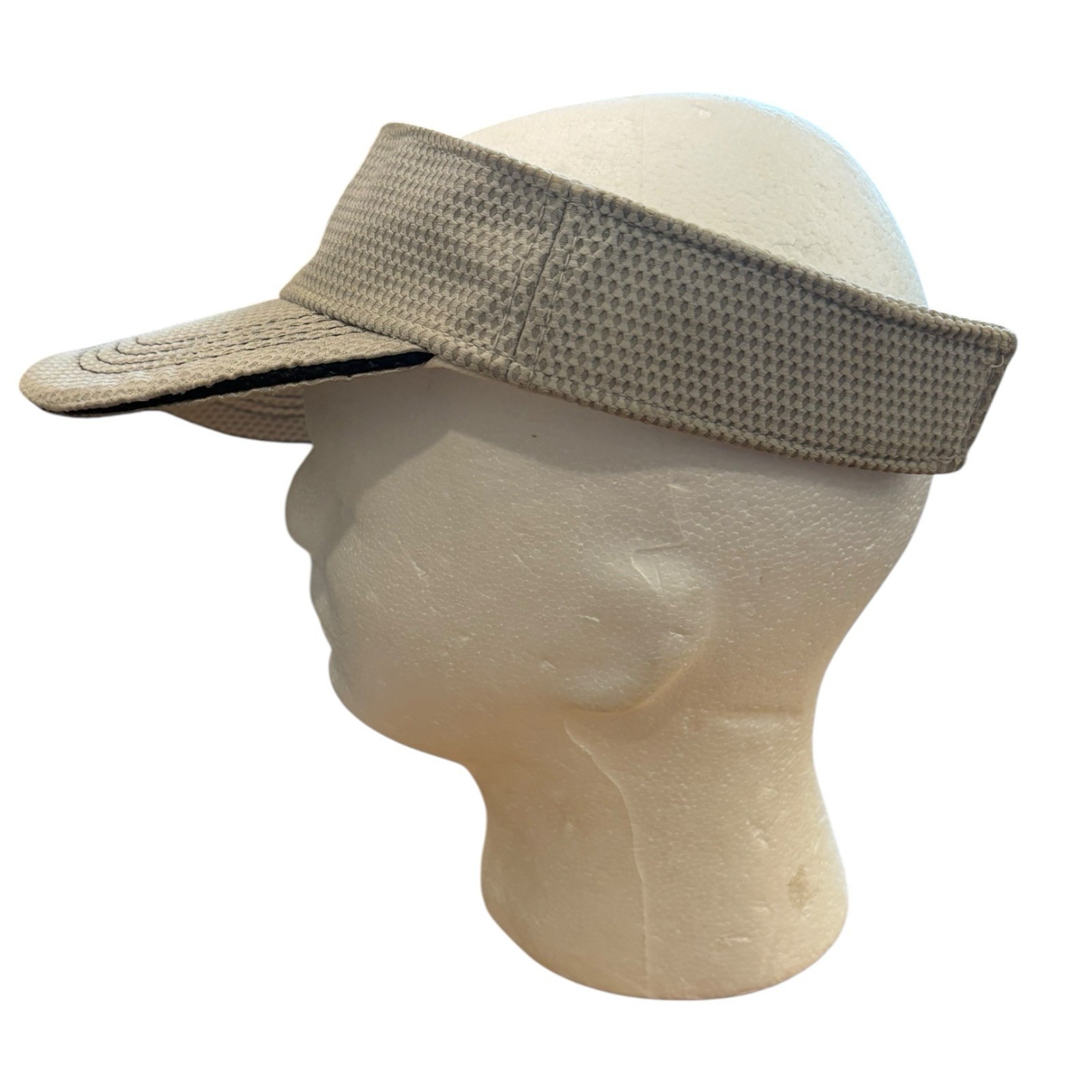 Ahead Wildfire Golf Club Visor Hat Beige Adjustable