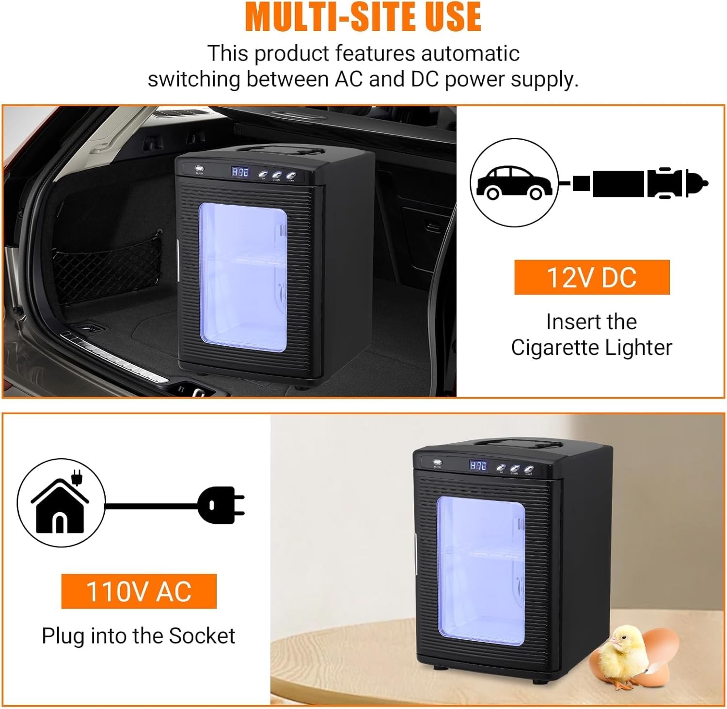 Fits Reptiles Large Capacity 25L Digital Egg Incubator with Temperature Control