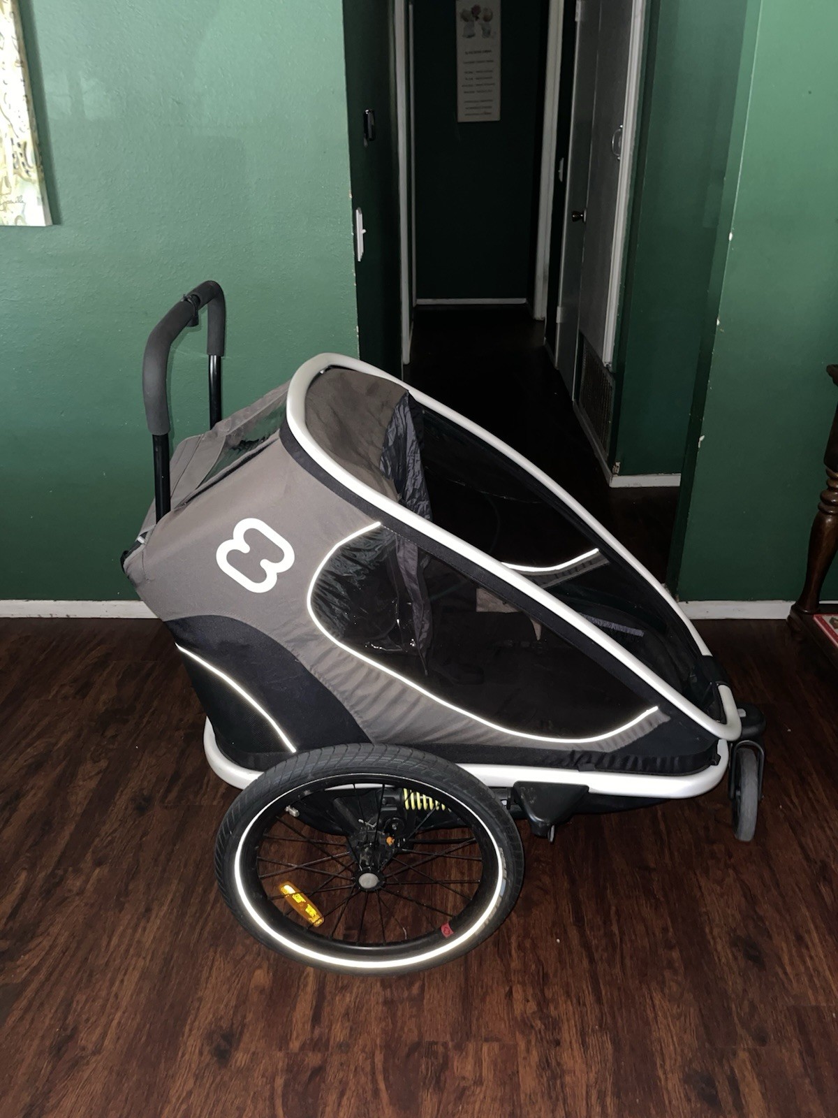 Hamax Outback Double Child Bike Trailer