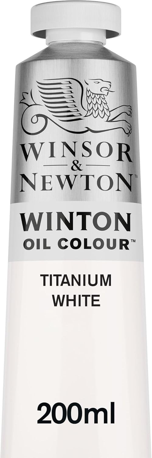 Winsor & Newton Winton Oil Color, 6.75 Fl Oz (Pack of 1), Titanium White