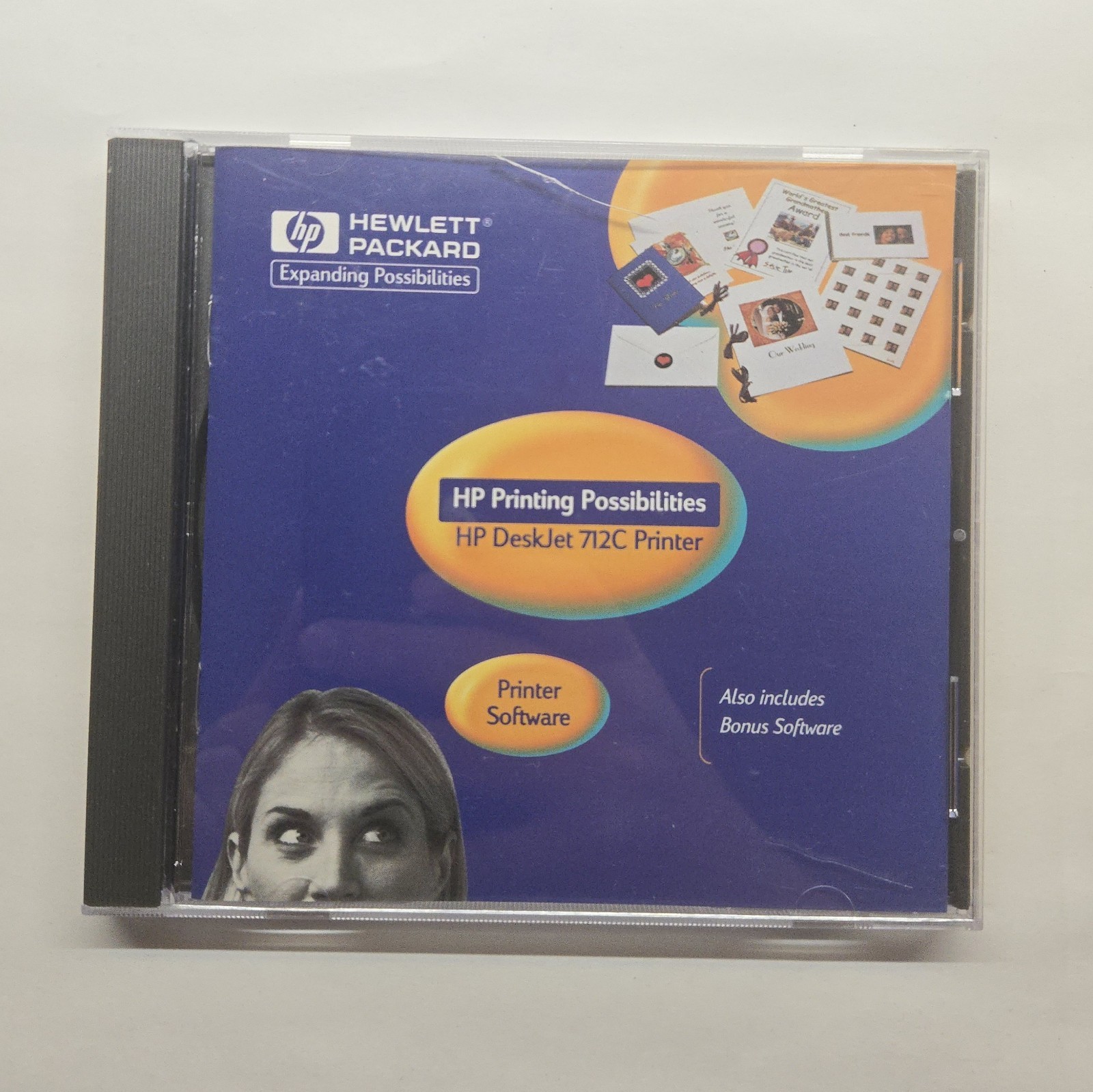 HP Deskjet 712C Printer Drivers CD-Rom Sotware Hewlett Packard V 10.3