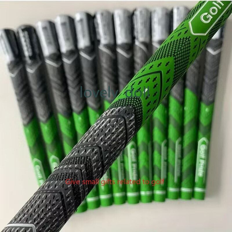 MCC Plus4 Golf Grips Black Green 5 / 8 / 13 Pack Standard or Midsize non-Slip