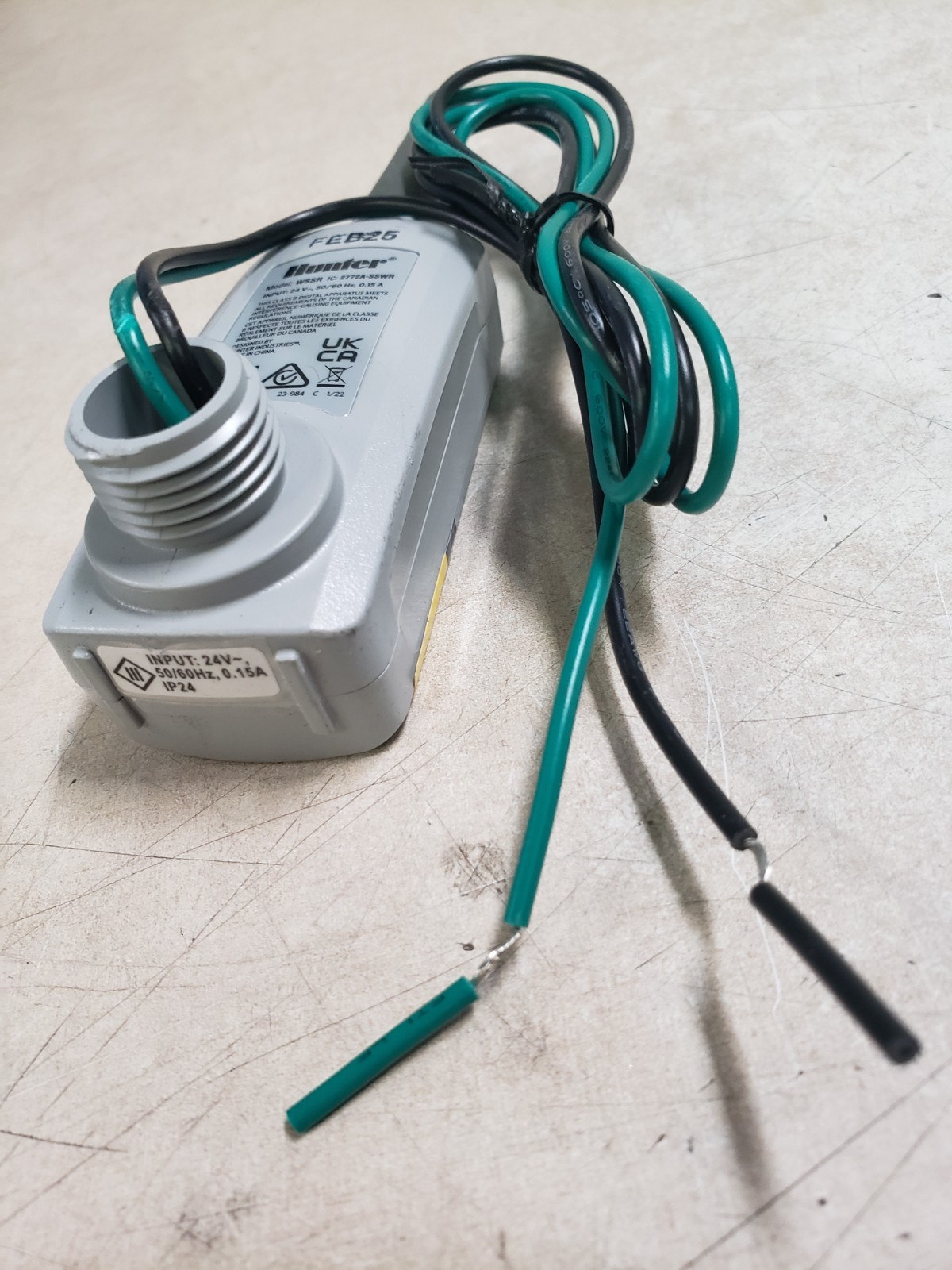 Hunter SOLAR SYNC Rain and Freeze Receiver WSSR
