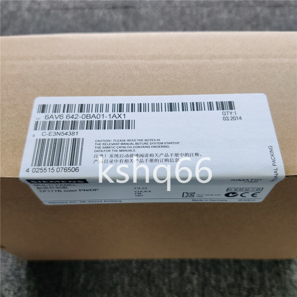 1P Siemens  6AV6642-0BA01-1AX1 6AV6 642-0BA01-1AX1 New Fast Delivery