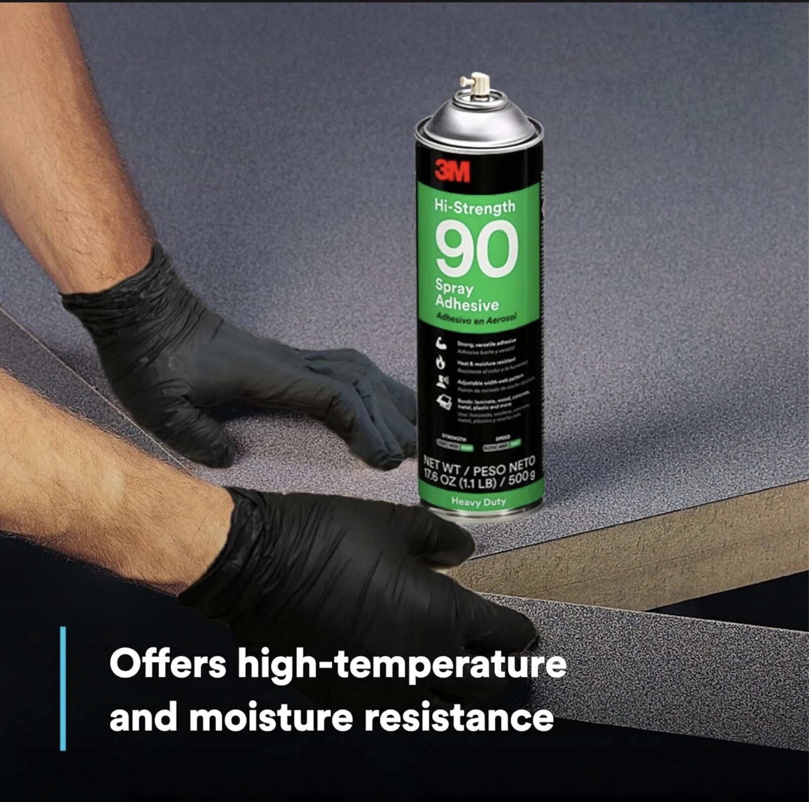 3M Hi-Strength Industrial Spray Adhesive 90