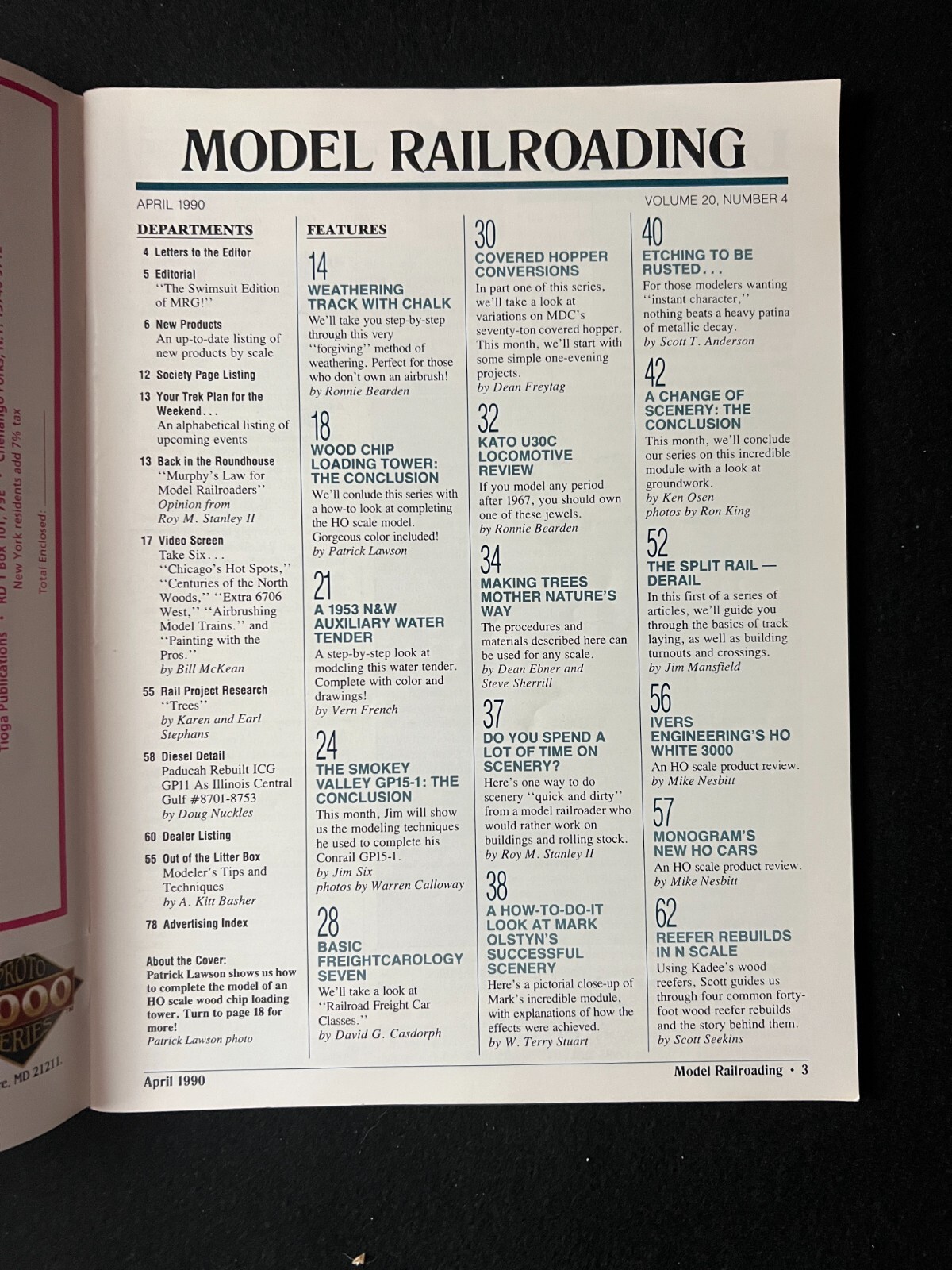 Model Railroading April 1990