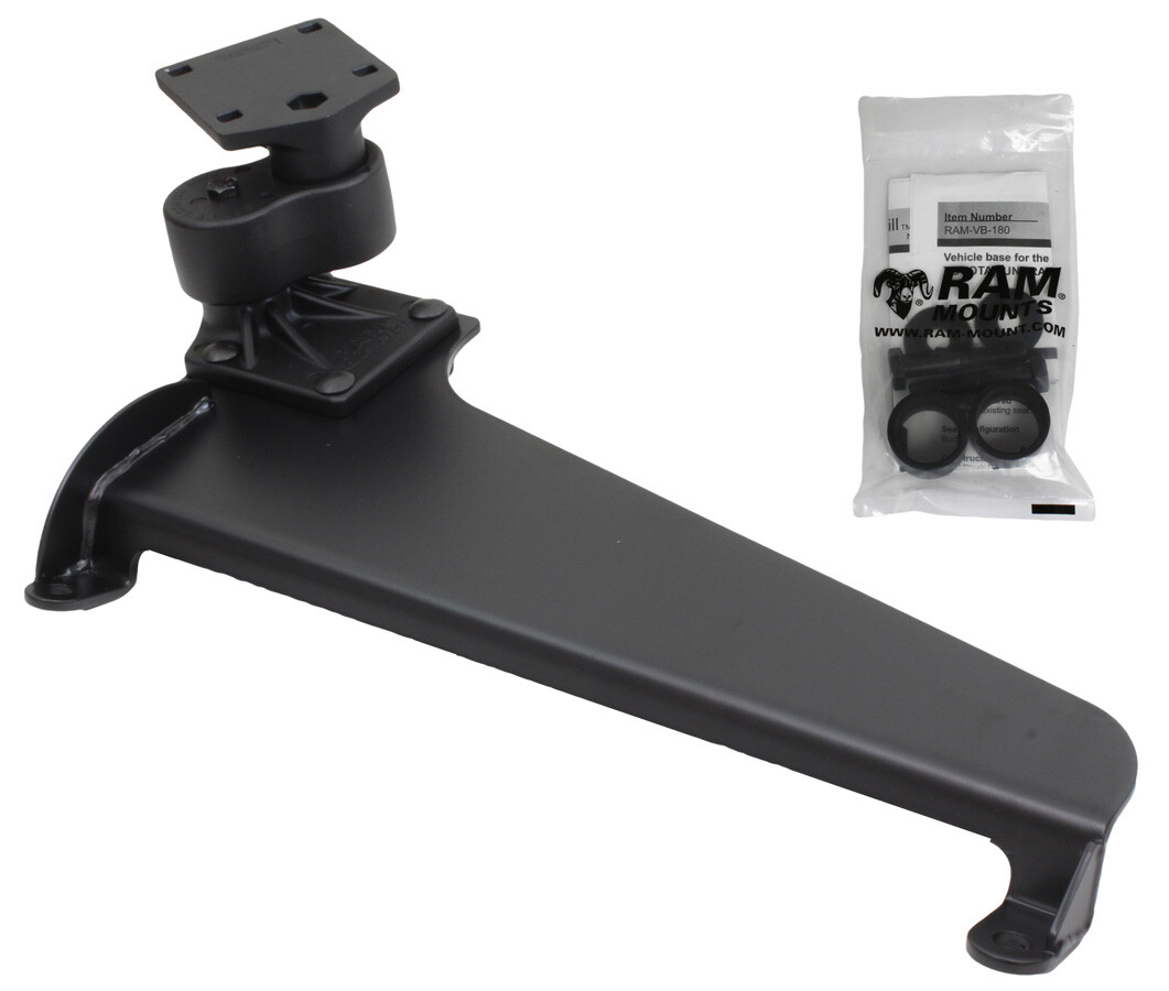RAM No-Drill Laptop Base for 2007-2021 Toyota Tundra Truck, US Made-Lifetime Wty