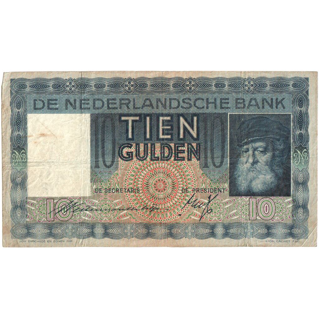 [#1293532] Netherlands, 10 Gulden, 1935-04-27, EF
