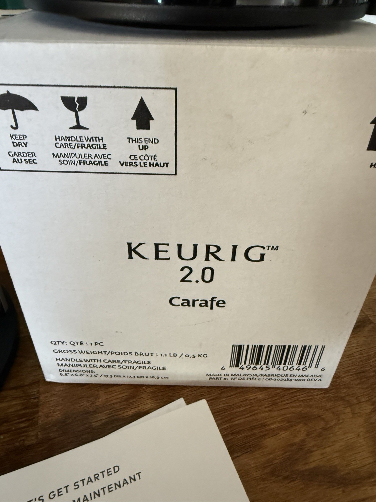 NEW Keurig 2.0 Coffee Carafe Black, Chrome Handle & EUC KCC-30 K-cup Carousel