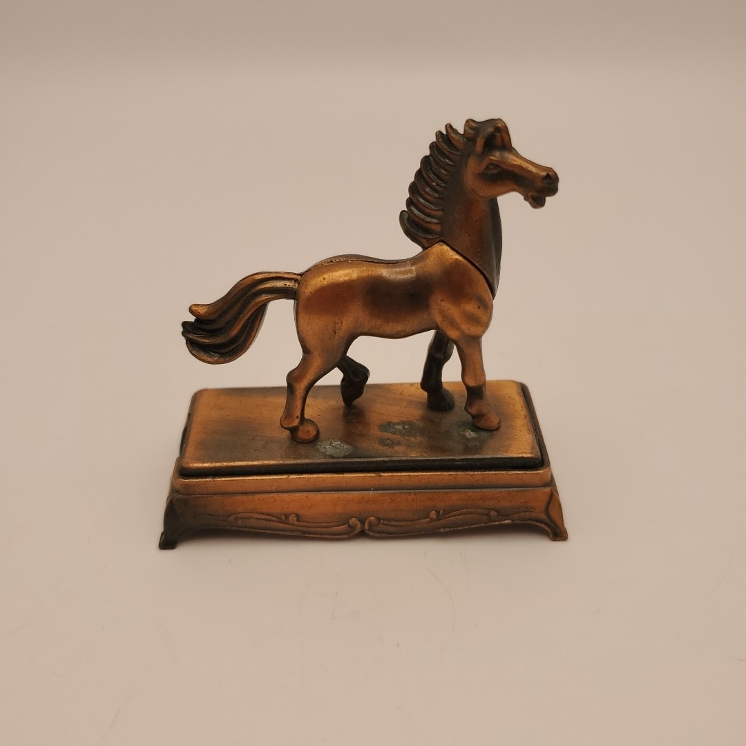 Pony Express Copper Unique Black Stallion Beauty Pencil Sharpener