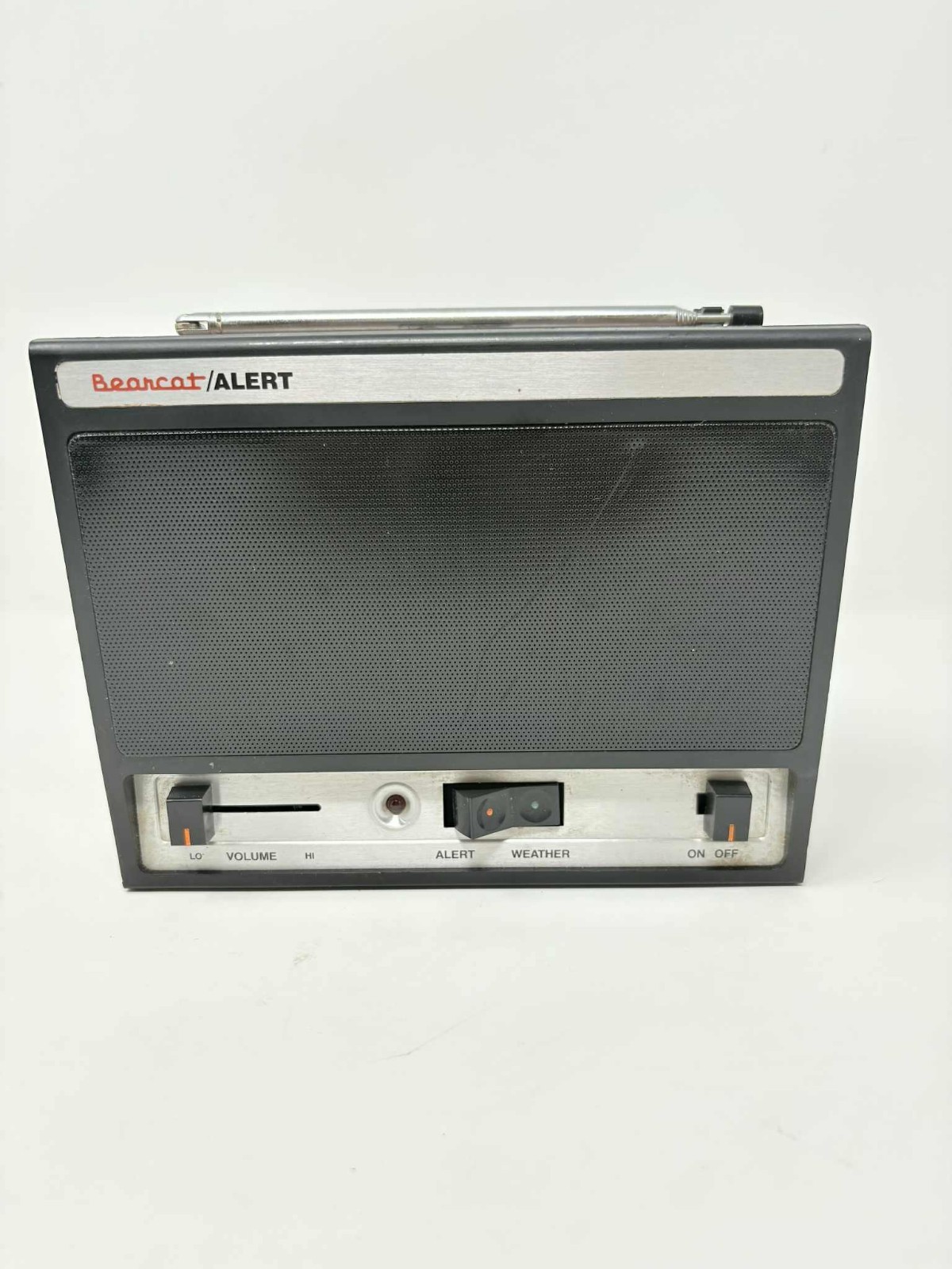Vintage Bearcat by Electra Company ALERT BC-WA Weather Radio Working LOOK!