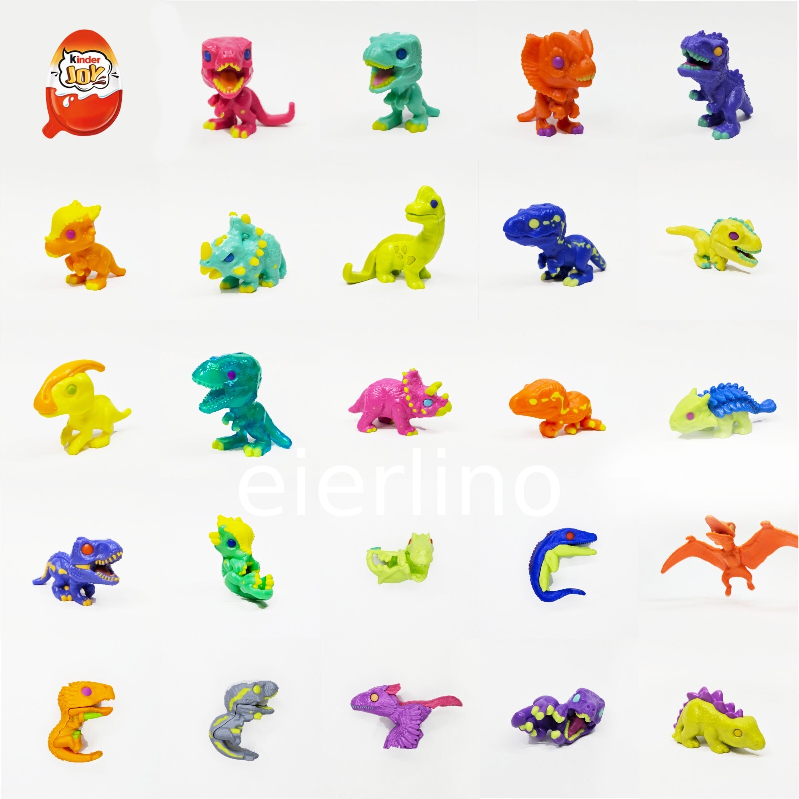 New JURASSIC WORLD Funko Kinder Joy set | 1.3" figures | complete set of 24 toys
