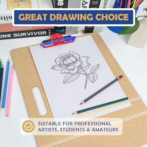 13x17 Professional Drawing Boards, Portable Sketch Board with Adjustable