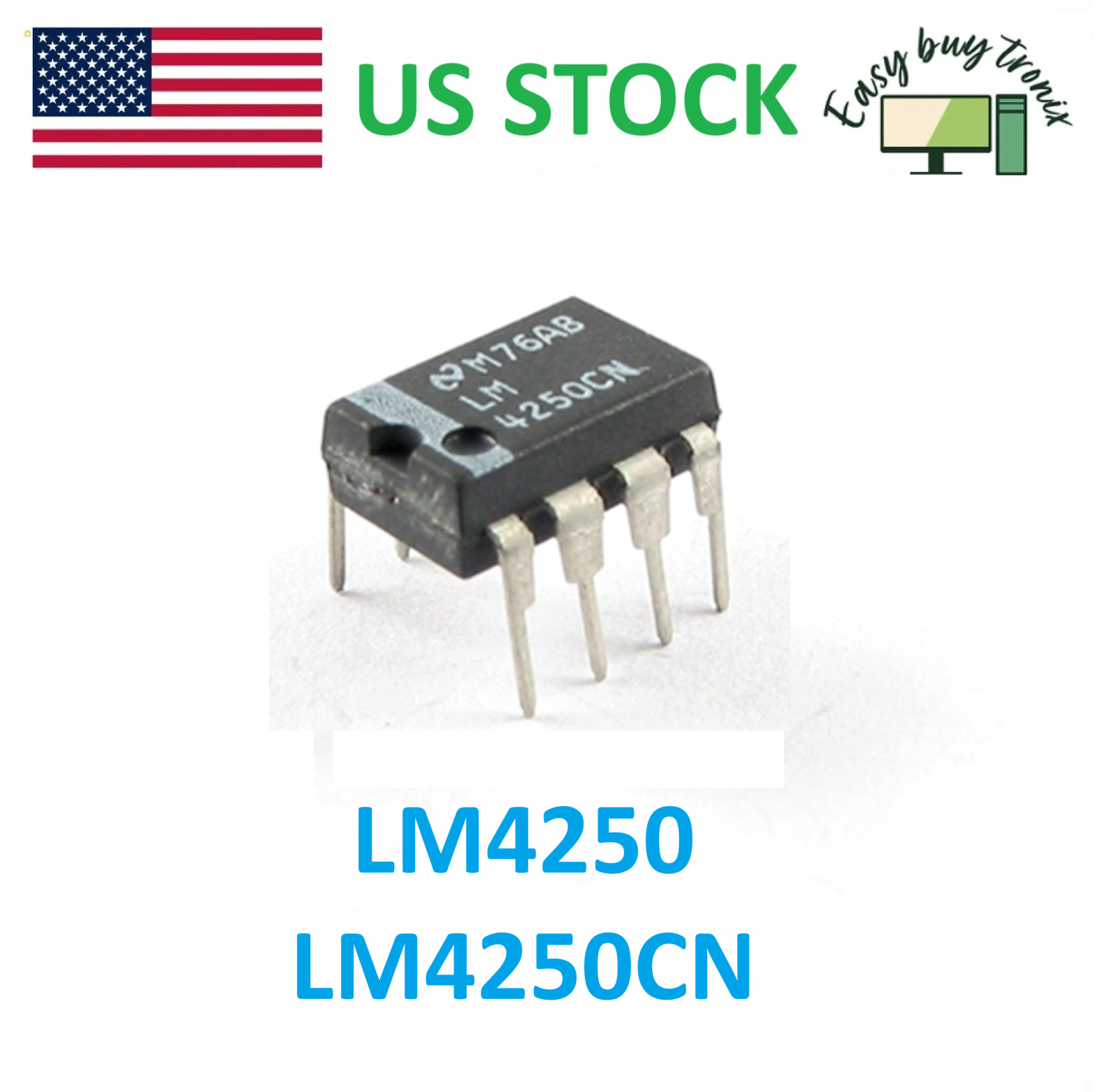 5pcs US Stock LM4250CN LM4250 IC DIP-8