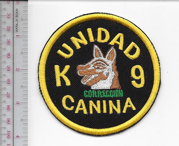 K-9 Polce Puerto Rico Department of Correction DOC Unidad Canina Depto NO TARIFF