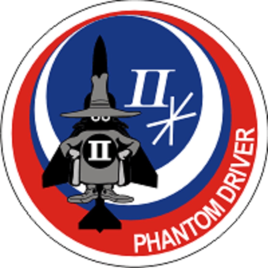 McDonnell Douglas Phantom II Driver Decal 4" Wide x 4" High Decal
