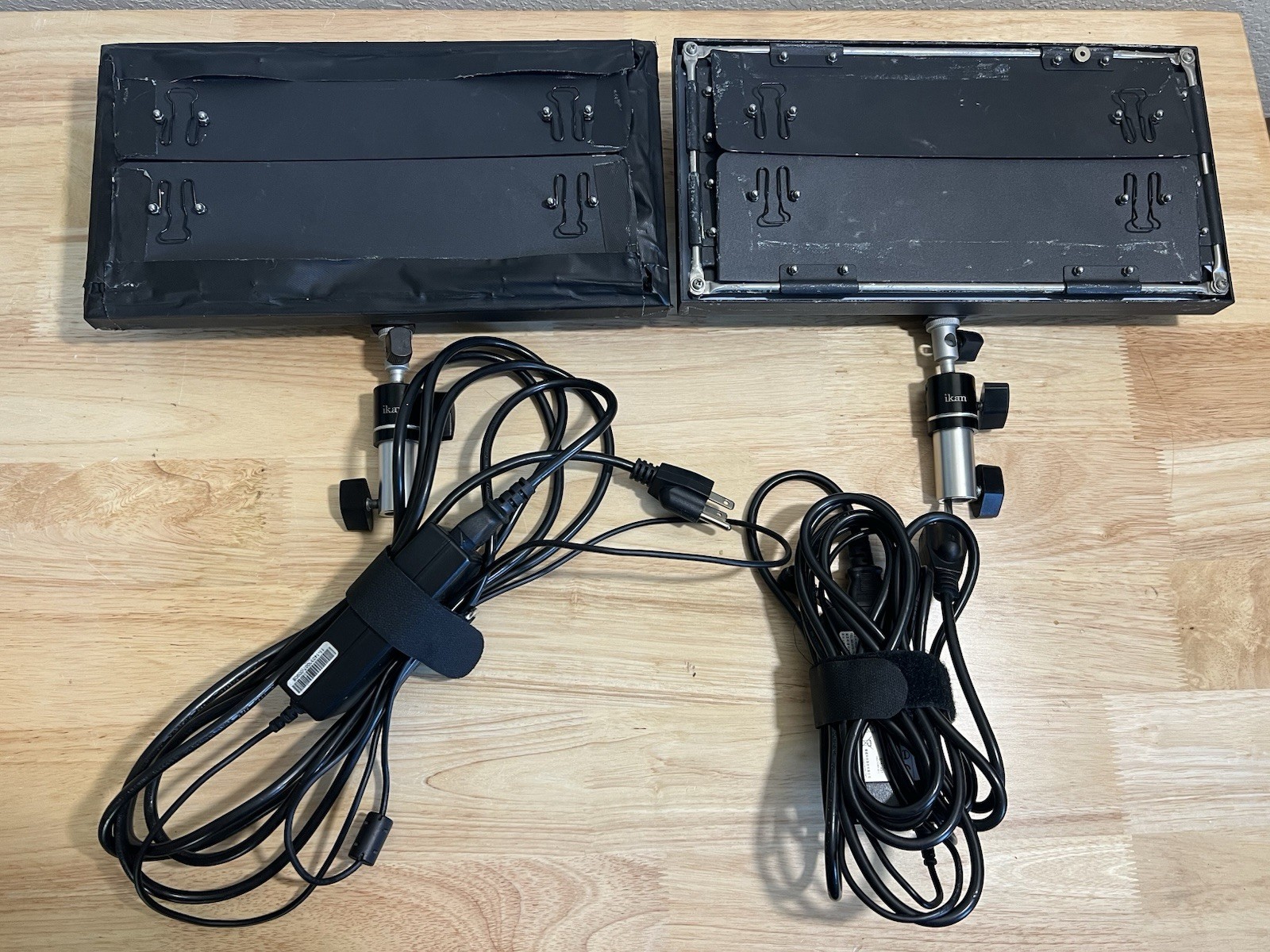 ikan ID508-V2 LED LIGHT Model LED508D Lot Of 2 Dimmable Lights - Color 5600K