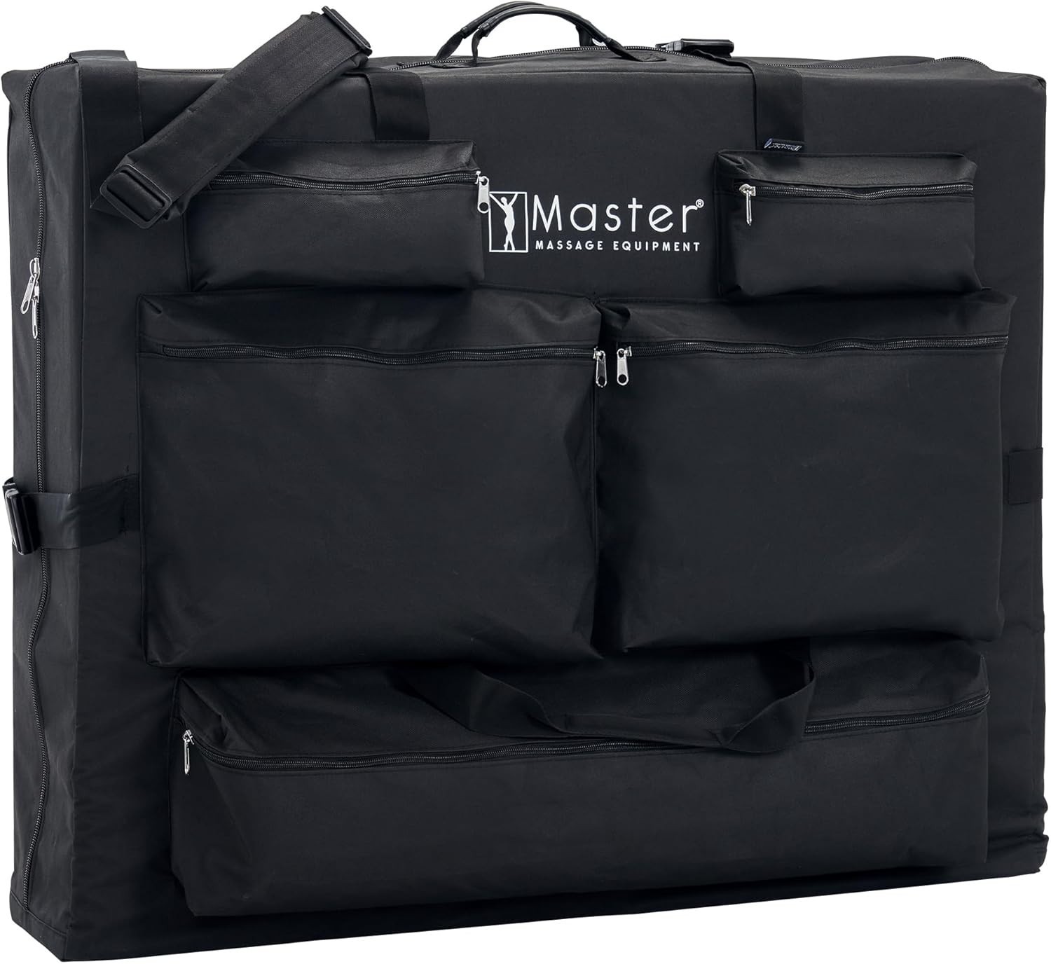 Durable Massage Table Carry Case for 25-32 In Tables with 5 Storage Pockets