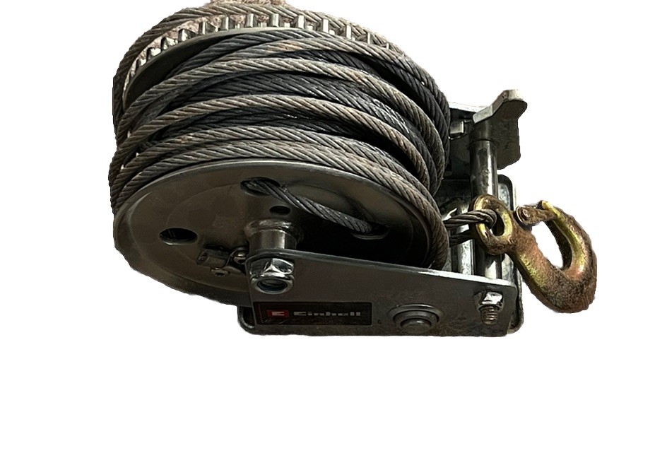 Einhell 2260170 Cable Winch Manual, Red, Black