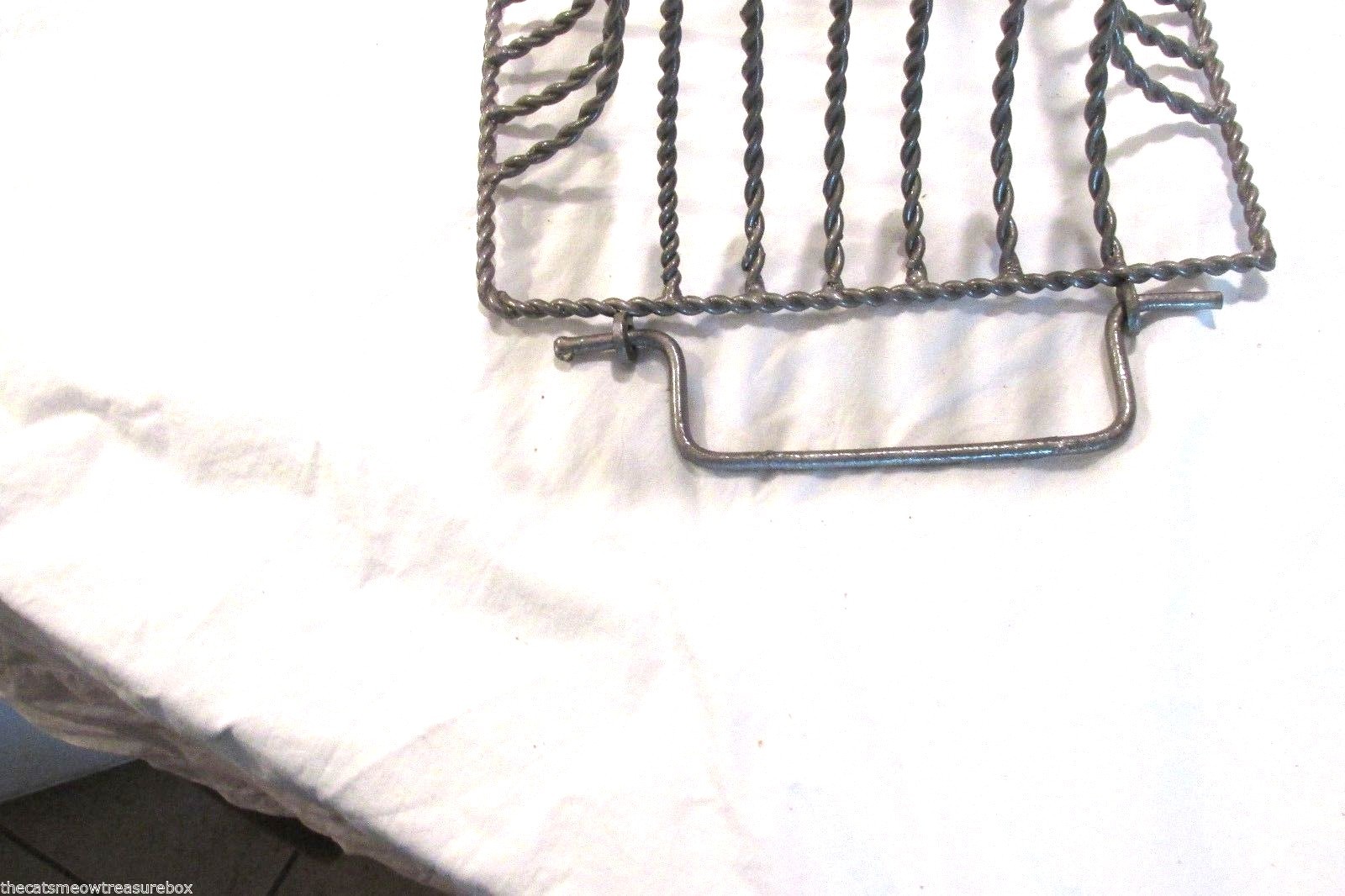 Home Decor Metal Basket Silver