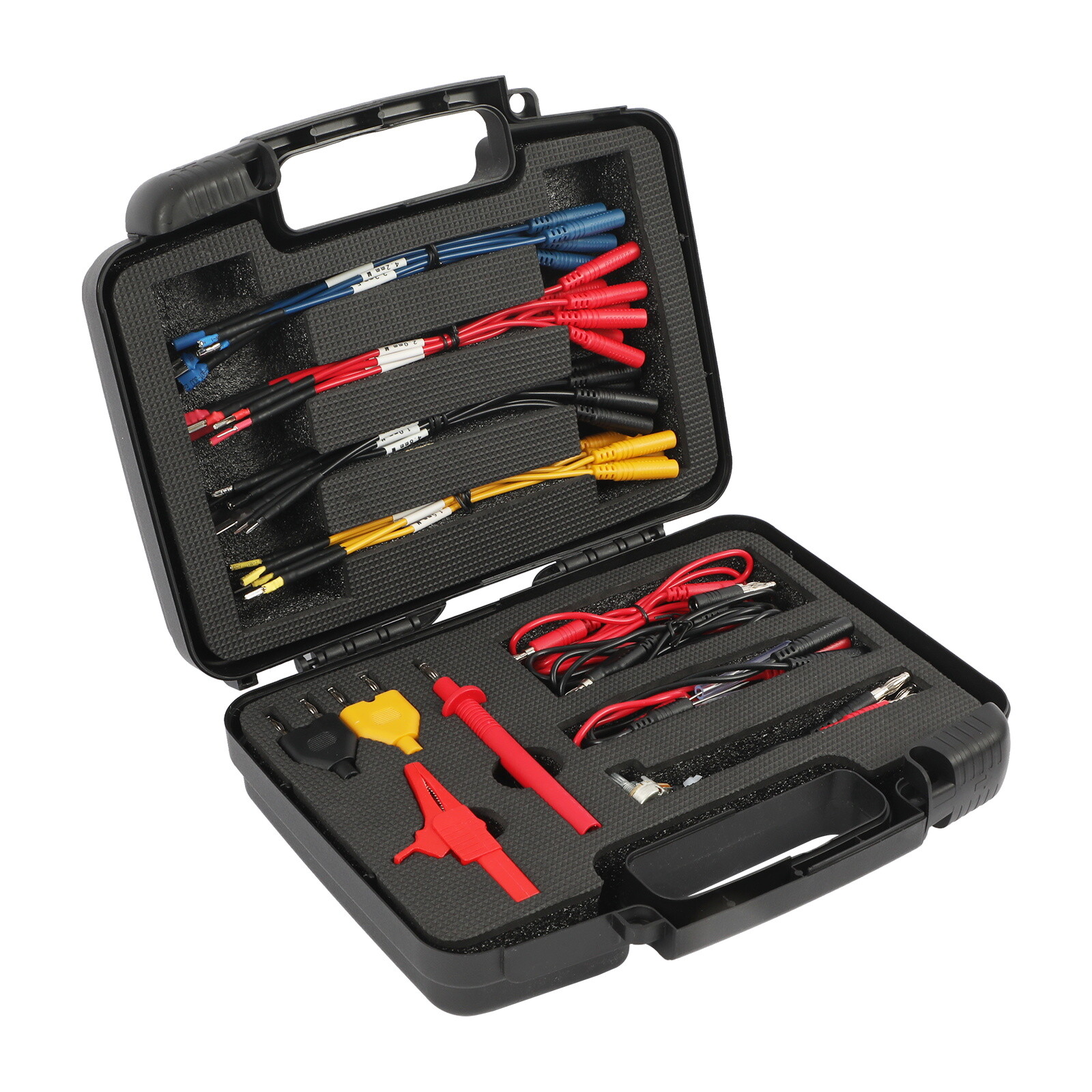 48pcs Multimeter Test Lead Kit Electrical Probe Test Automotive Diagnostic Tool