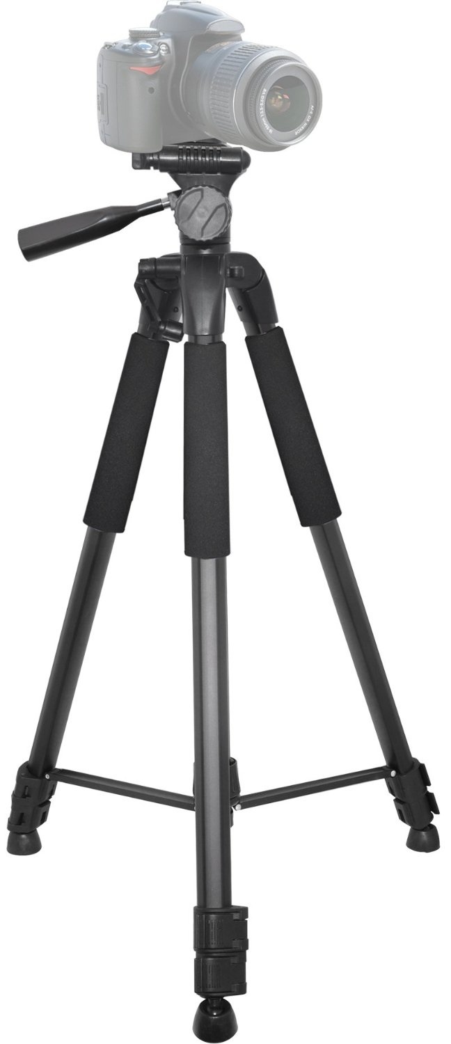 Prof. Super Duty 75" Tripod With Case for Sony Alpha A6000 ILCE-6000L ILCE-6000