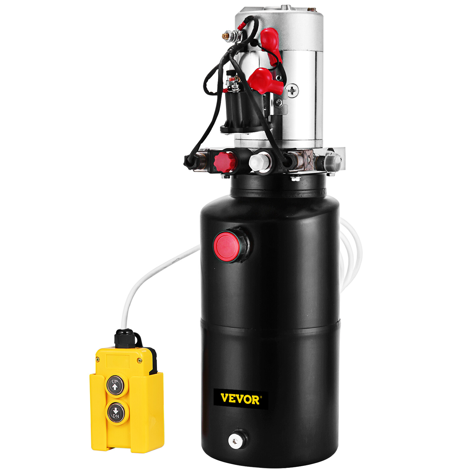 8 Quart Hydraulic Pump Double Acting 12V DC Hydraulic Power Unit Remote Control