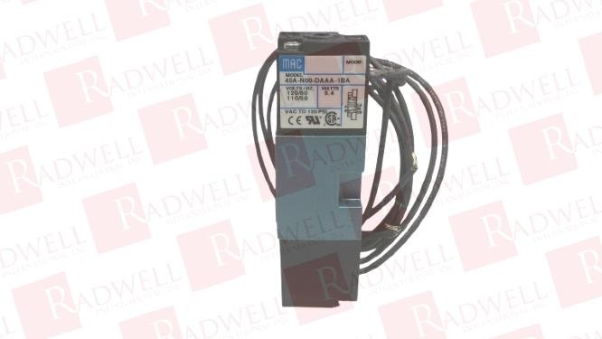 MAC VALVES INC 45A-N00-DAAA-1BA9 / 45AN00DAAA1BA9 (BRAND NEW)