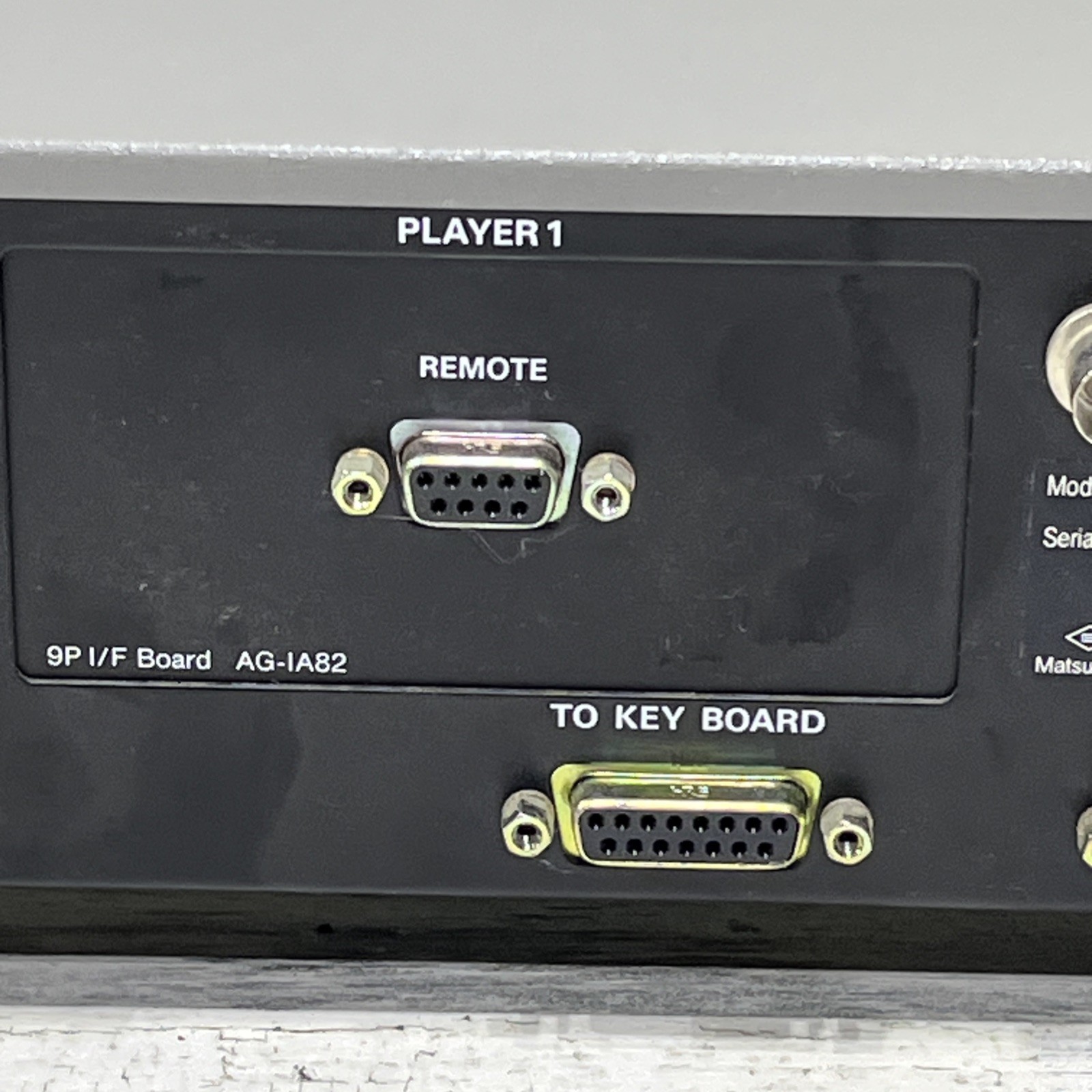 Panasonic AG-A800 Commercial Editing Controller System Powers On Untested *Read*